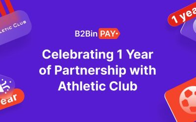 B2BinPay Celebrates One Year of Partnership With Athletic Club