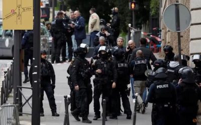 Police Surround Iran Consulate In Paris Where Man Threatens To Blow Himself Up