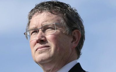 “You’re Not Going To Be Speaker Much Longer” – Massie Joins MTG In Calling For Johnson’s Ouster
