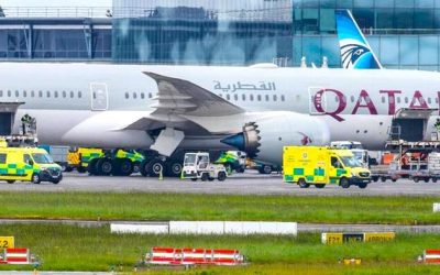 Injuries Reported After Qatar Airways Boeing 787 Hits Turbulence