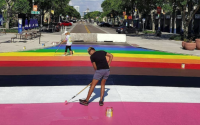 Progressive Florida City Outraged By Pride Mural Vandals – “Manhunt” Underway