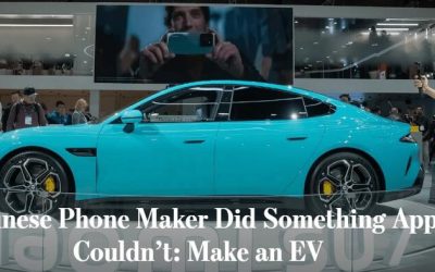 Another Sanction Failure: The US Blacklisted Xiaomi Three Years Ago Now it Makes EVs
