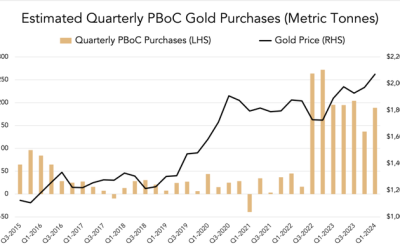 Exceptionally Strong PBoC And Chinese Private Sector Buying Continues To Boost Gold Price