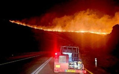 Watch: Northern Israel Is Literally On Fire After Hezbollah Attacks