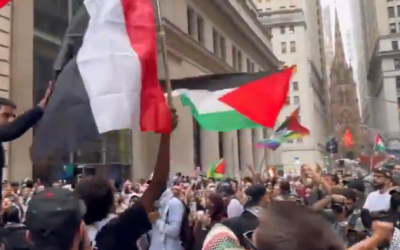 Pro-Palestinian Protests Invade Wall Street