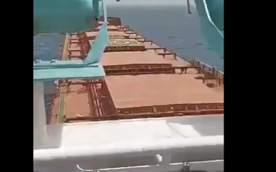 Crew Abandons Sinking Bulk Carrier In Red Sea After Kamikaze Drone Boat Attack