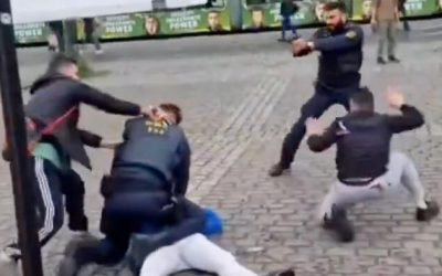 Watch: Shocking Video Shows German Politician Stabbed During Campaign Event In Mannheim