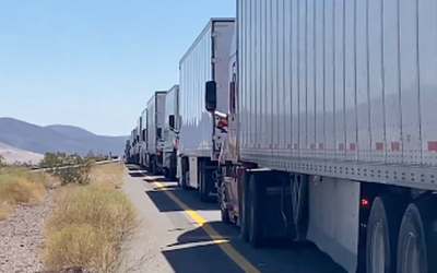 Lithium Battery Fire Sparks Traffic Mayhem Across California Desert