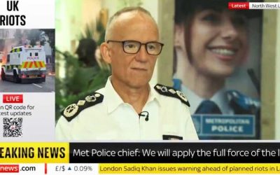 UK’s Met Police Chief Threatens “Keyboard Warriors” With Terrorism Charges