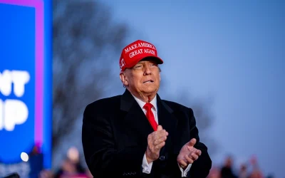 Trump’s N.C. Outdoor Rally Comes Equipped With Bulletproof Glass, Portable Storage Units oan