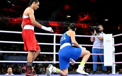 ‘Suspected Intersex’ Boxer Who Previously Failed Gender Eligibility Test Forces Opponent To Quit 46 Seconds Into Fight oan