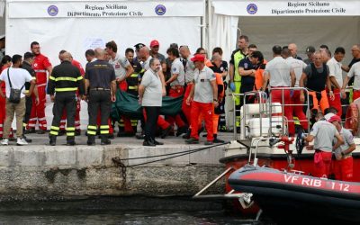 2 Bodies Recovered From Sunken Bayesian Superyacht oan