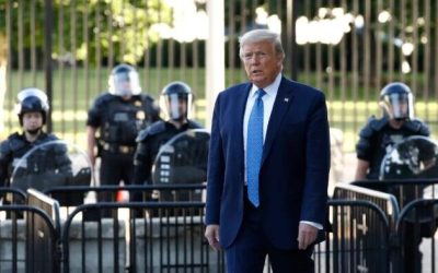 Justice Department Steps In For Trump In George Floyd Protests Case