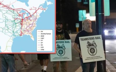 Canadian Freight Rail Shuts Down As Labor Talks Collapse: Strike Declared, “Members Head To Picket Lines”