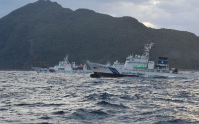 Japan Complains After Chinese Ships Armed With Machine Guns Sail Near Disputed Islets