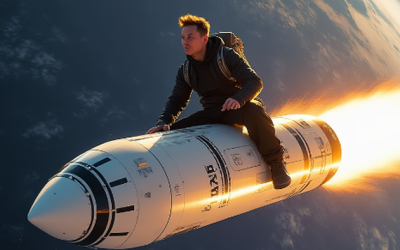 Elon Musk Projected To Be World’s First Trillionaire By 2027, Fueled By Space Race Bets