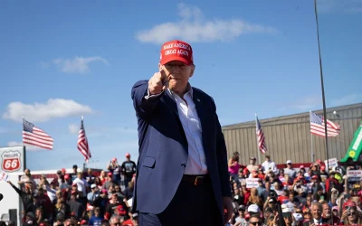 Trump ‘Trolls’ Liberal Taylor Swift Fans With ‘Eras’-Themed T-Shirt Following Her Harris Endorsement oan