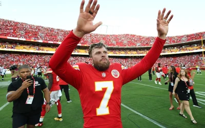 Conservative Chiefs Kicker Harrison Butker Outsells Teammate Travis Kelce In Merch Following Kicker’s ‘Controversial’ Speech