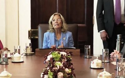 “Who’s Running The Country…” – Why Is Jill Biden Chairing A Cabinet Meeting?