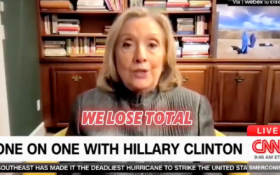 As Empire Of Lies Crumbles, Hillary Clinton Warns: “We’ll Lose Total Control” If Social Media Stops Censoring Content