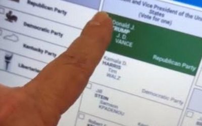 “It Did Occur” – Kentucky County Clerk Confirms Voting Booth ‘Glitch’ Shifted Trump Votes To Kamala