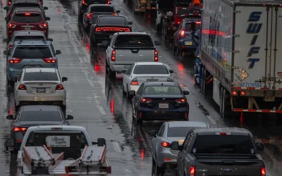 Manhunt Underway For 2 Suspects In Road Rage Shooting That Left 1 Dead, Closed Freeway For 5 Hours oan