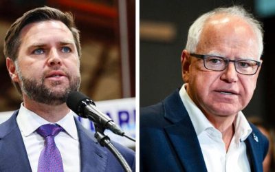 Watch Live: The Battle Of The Back-Ups – Vance-Walz Veep Debate