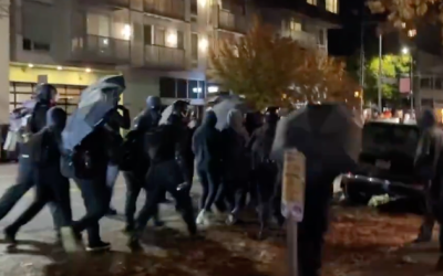 Antifa Returns On Election Night, Causing Chaos In Downtown Seattle