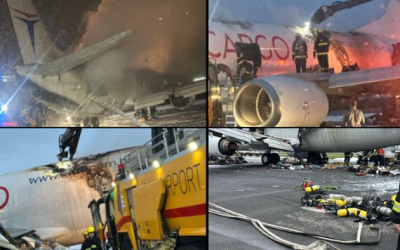 Boeing 737 Freighter “Destroyed” By Cargo Fire 