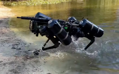 ‘Terminator’ Robot Dog Now Equipped With Amphibious Capabilities