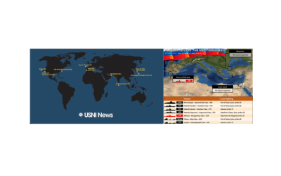 Locations Of US & Russian Warships As World War III Threats Soar