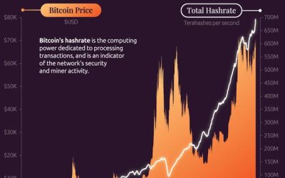 Visualizing The Rise Of Bitcoin’s Hashrate