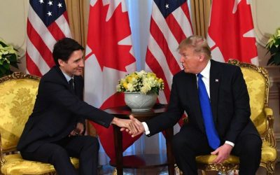Trudeau Visits Trump At Mar-A-Lago Amid Potential Trade War oan