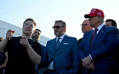 Trump Attends SpaceX Starship’s Latest Launch Alongside GOP Allies oan