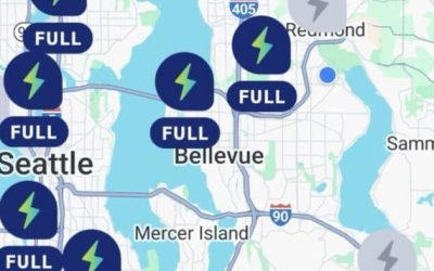 Seattle EV Drivers Panic For Charging Stations After Bomb Cyclone