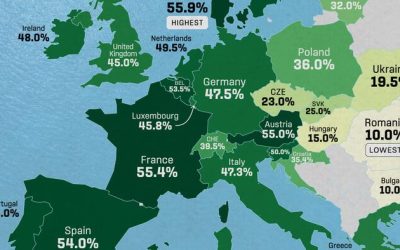 These Are The Top Personal Income Tax Rates Across Europe