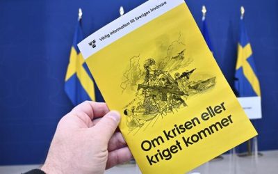 Millions Of Swedes Receive ‘How To Survive War’ Booklet From Government