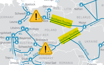 Northern Druzhba Pipeline Springs Possible ‘Leak’, While Terror Threats Plague Southern Stretch