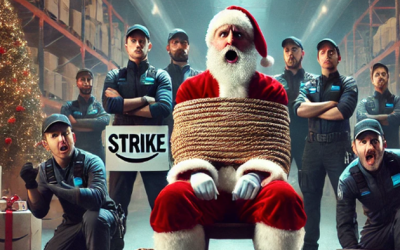 Striking Amazon Workers Hold Christmas Hostage To Demand Labor Contract From “Greedy Executives” 