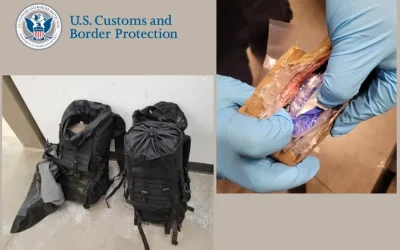 Border Patrol Agents Find 2 Backpacks Holding $1.1M Worth Of Cocaine oan