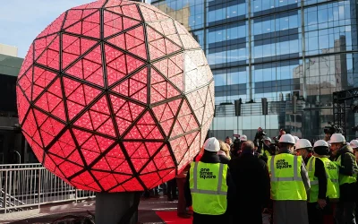 NYE Ball Unveiled In Times Square For 2025 Celebration oan