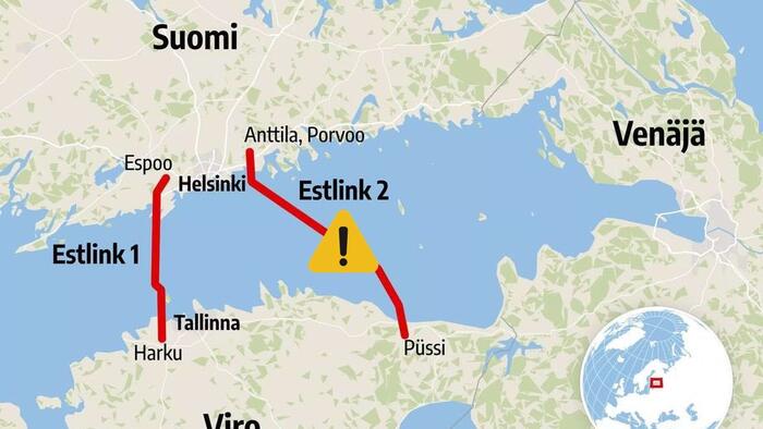 Finland-Estonia Undersea Power Cable Goes Dark As Russian Shadow Fleet Tanker Investigated