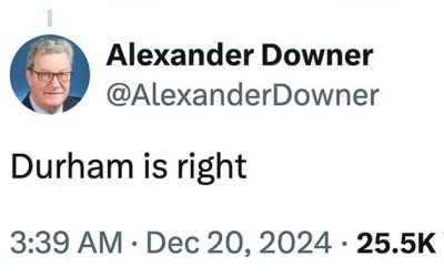 Alexander Downer Exposes FBI’s Deceit In Opening Russia Investigation