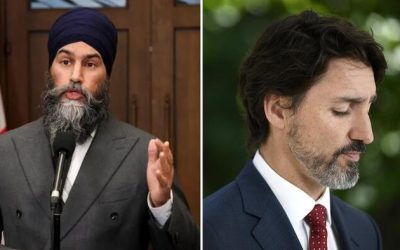 Et Tu Jagmeet? Trudeau Game Over Looms As Key Ally Vows To Topple Him