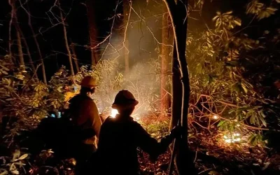 After Hurricane Helene, North Carolina Towns Now Battle Wildfires oan