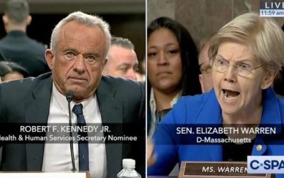 Watch: Unhinged Liz Warren Badgers RFK Jr. During Wild Confirmation Hearing