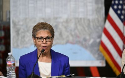 L.A. Mayor Declares ‘No One Told’ Her ‘Not To’ Go On Ghana Trip After Nat’l Weather Service Issued Critical Fire Watch Alert