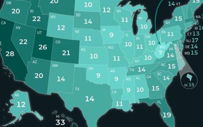 Days Of Work To Afford A Monthly Mortgage, By State