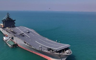 Iran Inaugurates First-Ever Drone Carrier Warship In Persian Gulf