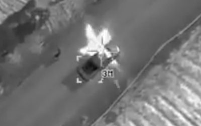 First Publicly Released Footage Shows Secretive Bladed Hellfire Missile Eliminating Terrorists